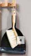 Clean Day Bamboo Dustpan Set