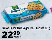 Gullon Choco Chip Sugar Free Biscuits-125g Each
