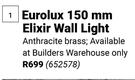 Eurolux 150mm Elixir Wall Night