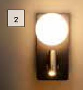 Eurolux 2 Light 3W G9 Wall Light
