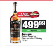 Jameson Select Reserve Blended Irish Whisky-750ml
