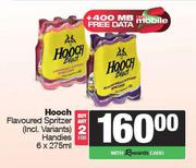 Hooch Flavoured Spritzer Handies-For 2 x 6 x 275ml