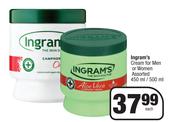 Ingram's Cream For Men Or Women Assorted-450ml/500ml Each