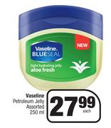Vaseline Petroleum Jelly Assorted-250ml Each