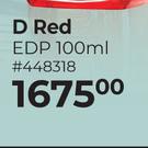 Diesel D Red EDP448318-100ml