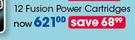 Gillette 12 Fusion Power Cartridges-Each
