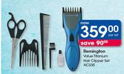 Remington Value Titanium Hair Clipper Set HC335-Per Set