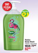 Radox Body Wash Assorted-750ml