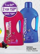 Satiskin Bubble Bath Assorted-2L
