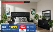 Astrid Headboard & Pedestals 10295601
