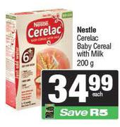 Nestle Cerelac Baby Cereal With Milk-200g