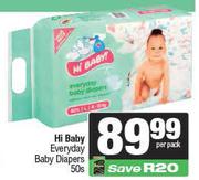 Hi Baby Everyday Baby Diapers-50s Per Pack
