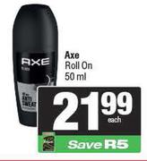 Axe Roll On-50ml Each