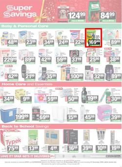 SPAR & SUPERSPAR Western Cape : Christmas Super Savings (24 November - 07 December 2025), page 11