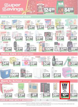 SPAR & SUPERSPAR Western Cape : Christmas Super Savings (24 November - 07 December 2025), page 11