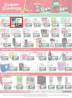 SPAR & SUPERSPAR Western Cape : Christmas Super Savings (24 November - 07 December 2025), page 11
