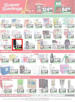 SPAR & SUPERSPAR Western Cape : Christmas Super Savings (24 November - 07 December 2025), page 11