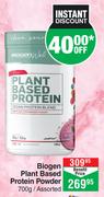 Biogen Plant Based Protein Powder Assorted-700g