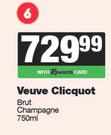 Veuve Clicquot Brut Champagne-750ml