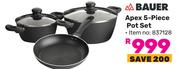 Bauer Apex 5 Piece Pot Set