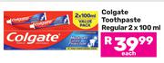 Colgate Toothpaste Regular-2 x 100ml