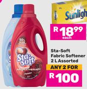 Sta Soft Fabric Softener Assorted-For 2 x 2L