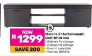 HK Malone Entertainment Unit 1800mm