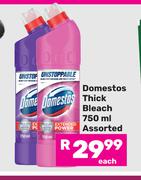 Domestos Thick Bleach Assorted-750ml Each