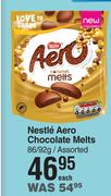 Nestle Aero Chocolate Melts Assorted-86/92g Each