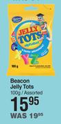 Beacon Jelly Tots Assorted-100g 