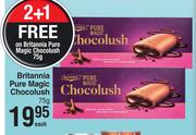 Britannia Pure Magic Chocolush-75g Each