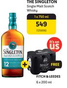 The Singleton Single Malt Scotch Whisky-750ml