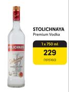 Stolichnaya Premium Vodka-750ml