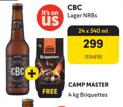 CBC Lager NRBs-24 x 340ml