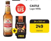 Castle Lager NRBs-24 x 330ml