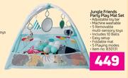 Little One Jungle Friends Party Play Mat Set