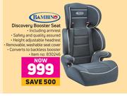 Bambino Discovery Booster Seat