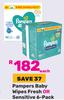 Pampers Baby Wipes Fresh Or Sensitive 6 Pack