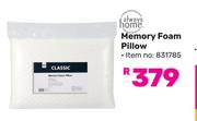 Always Home Memory Foam Pillow 831785
