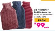 Hot Water Bottle Assorted 850006342/6001/6278 (Priced From)