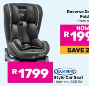 Bambino Stylo Car Seat 830116