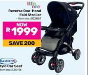 Little One Reverse One Hand Fold Stroller 602867