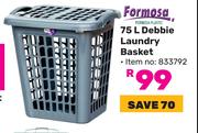 Formosa 75L Debble Laundry Basket 833792