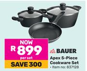 Bauer Apex 5 Piece Cookware Set 837128-Per Set