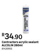 Alcolin Contractors Acrylic Sealent-260 ml