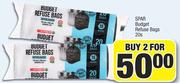 Spar Budget Refuse Bags-For 2 x 20s