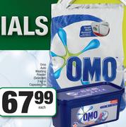 Omo Auto Washing Powde r(Selected) 3Kg Or Capsules 24s-Each