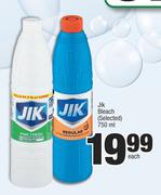 Jik Bleach (Selected)-750ml Each