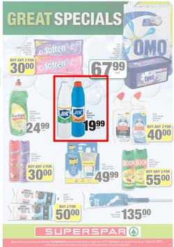 SUPERSPAR COUNTRY EASTERN CAPE : Lower Than Low Prices (23 February - 7 March 2021), page 11