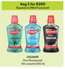 Colgate Plax Mouthwash (All Variants)-For Any 3 x 500ml